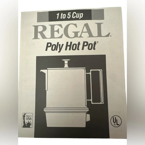 Regal Poly Automatic Insta Hot-Pot Electric Kettle 5 Cup Tea Coffee Pot Warmer - Picture 4 of 8